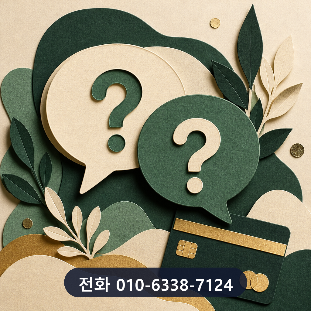 현대카드 카드깡 자주 묻는 질문 이미지